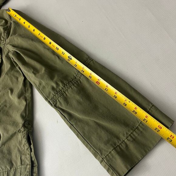 Free People Safari Pull Over Jacket Green Women Size XS Oversized - Picture 4 of 8